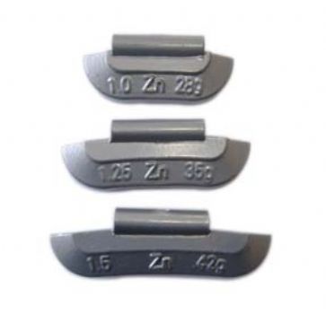 Zinc Clip In Wheel Weights